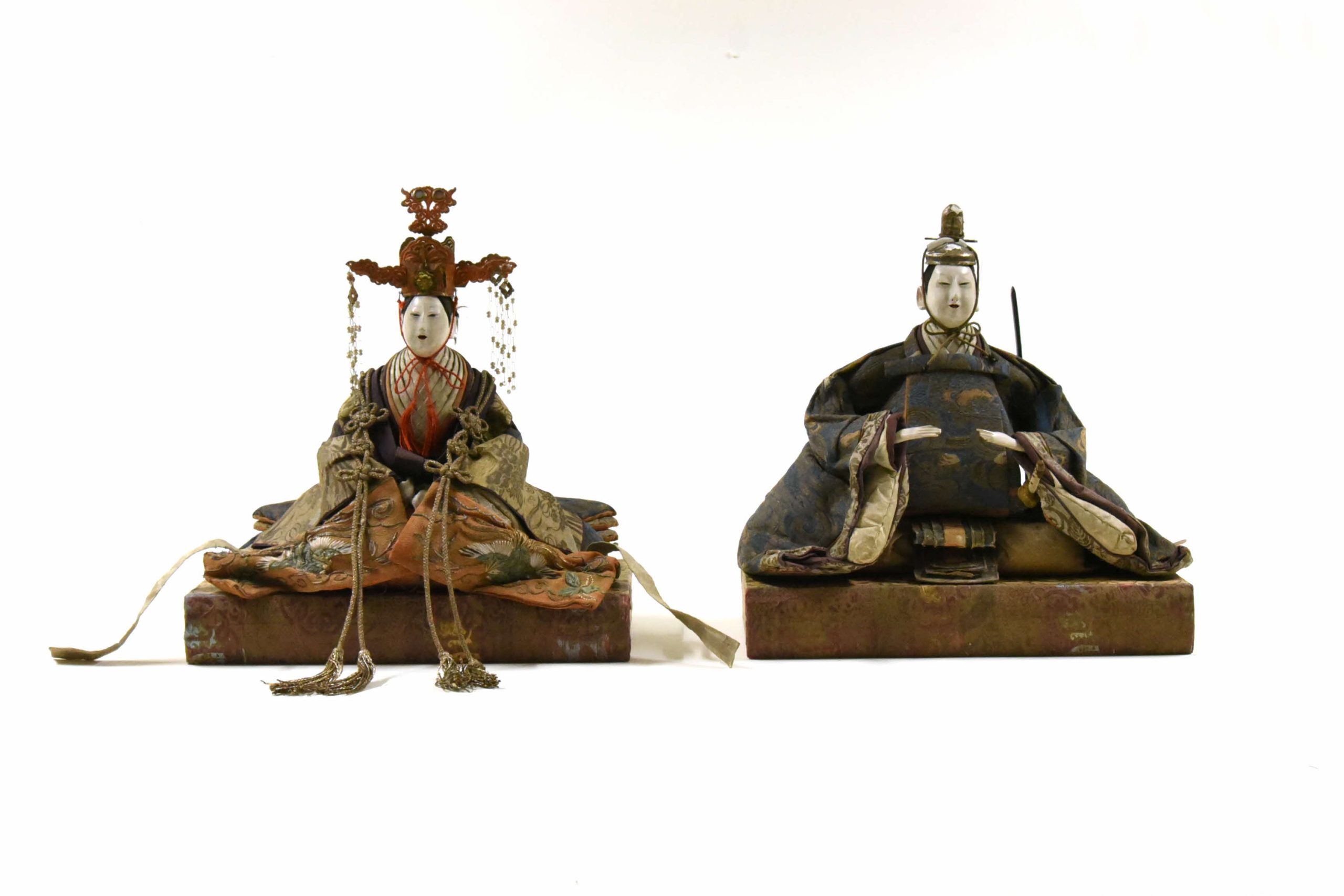 ＜ミニ展示＞桃の節句のお人形-お雛様と天神様-